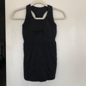 Athletic tank with built in sports bra